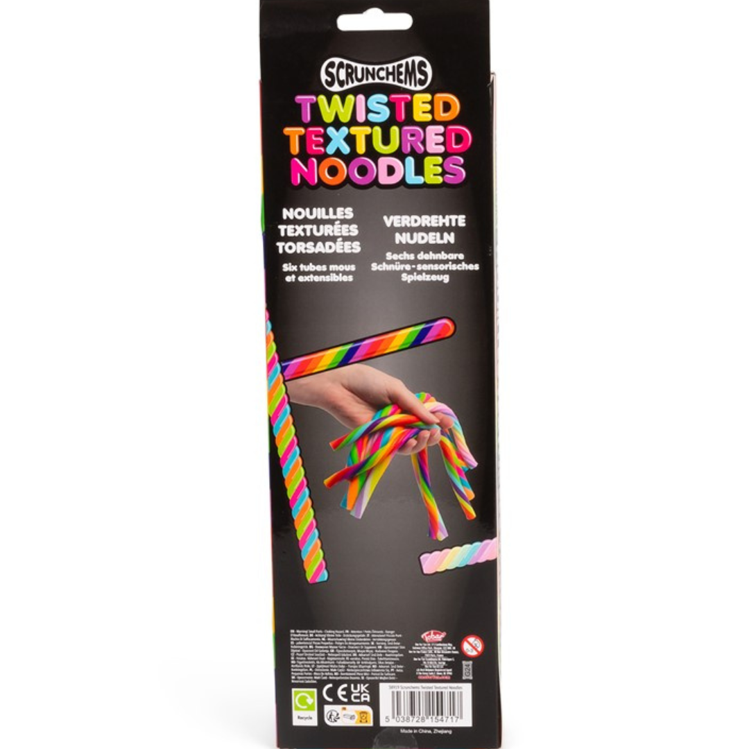 SCRUNCHEMS twisted textured noodles