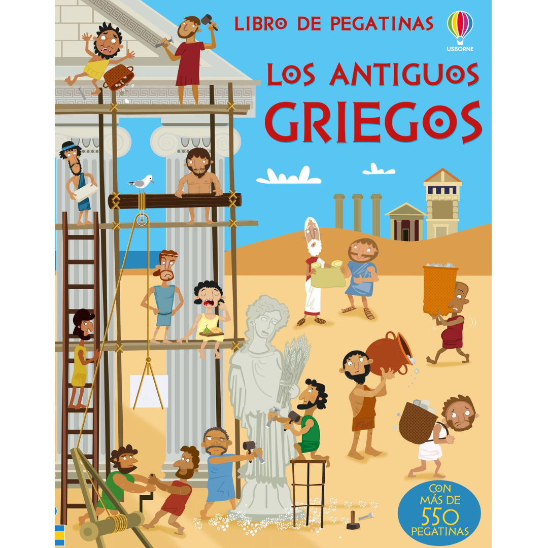 Libro de pegatinas · los antiguos griegos