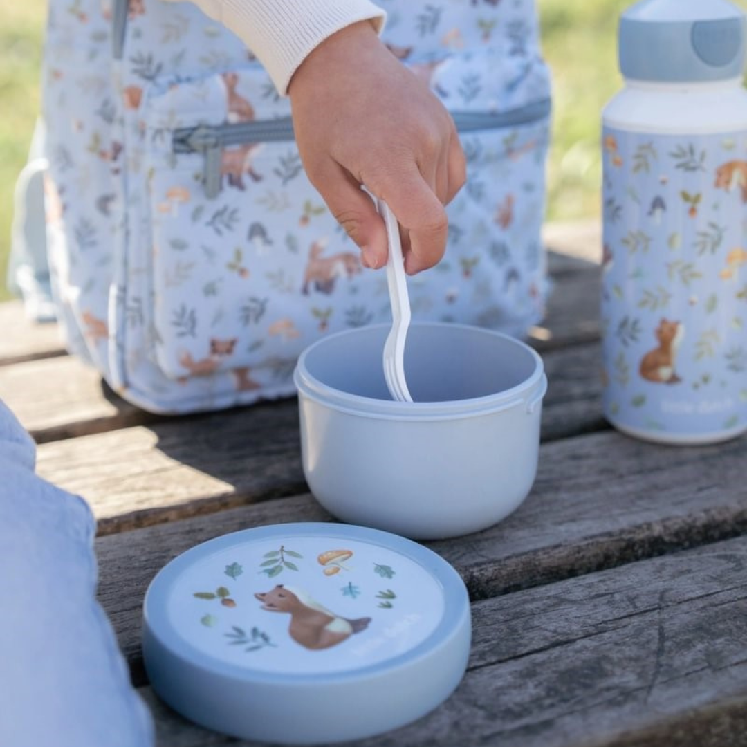 Cajita para snacks y fruta MEPAL · forest friends
