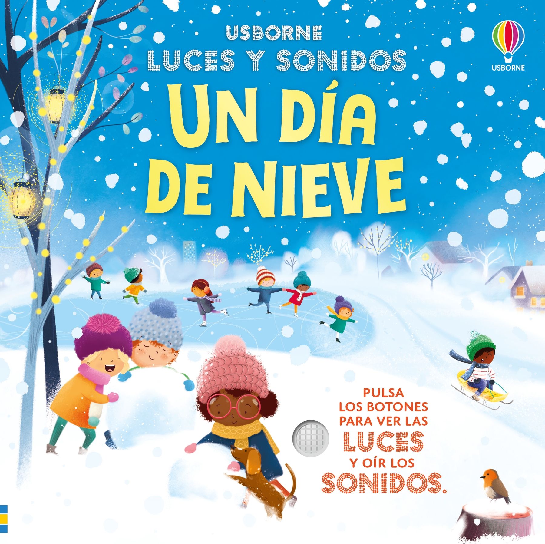 Un día de nieve ¡con luces y sonidos!