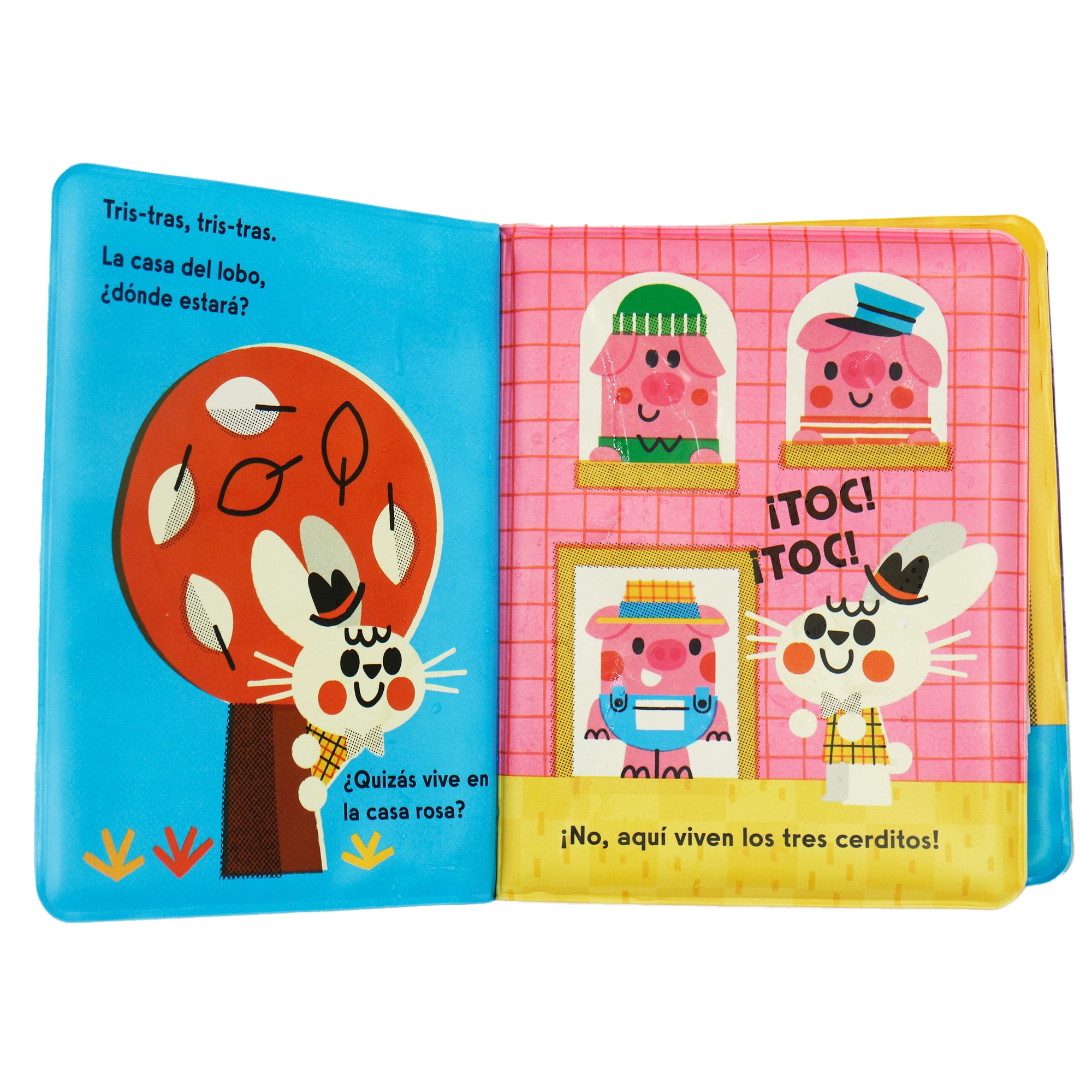 ¡Qué viene el lobo! con tinta mágica