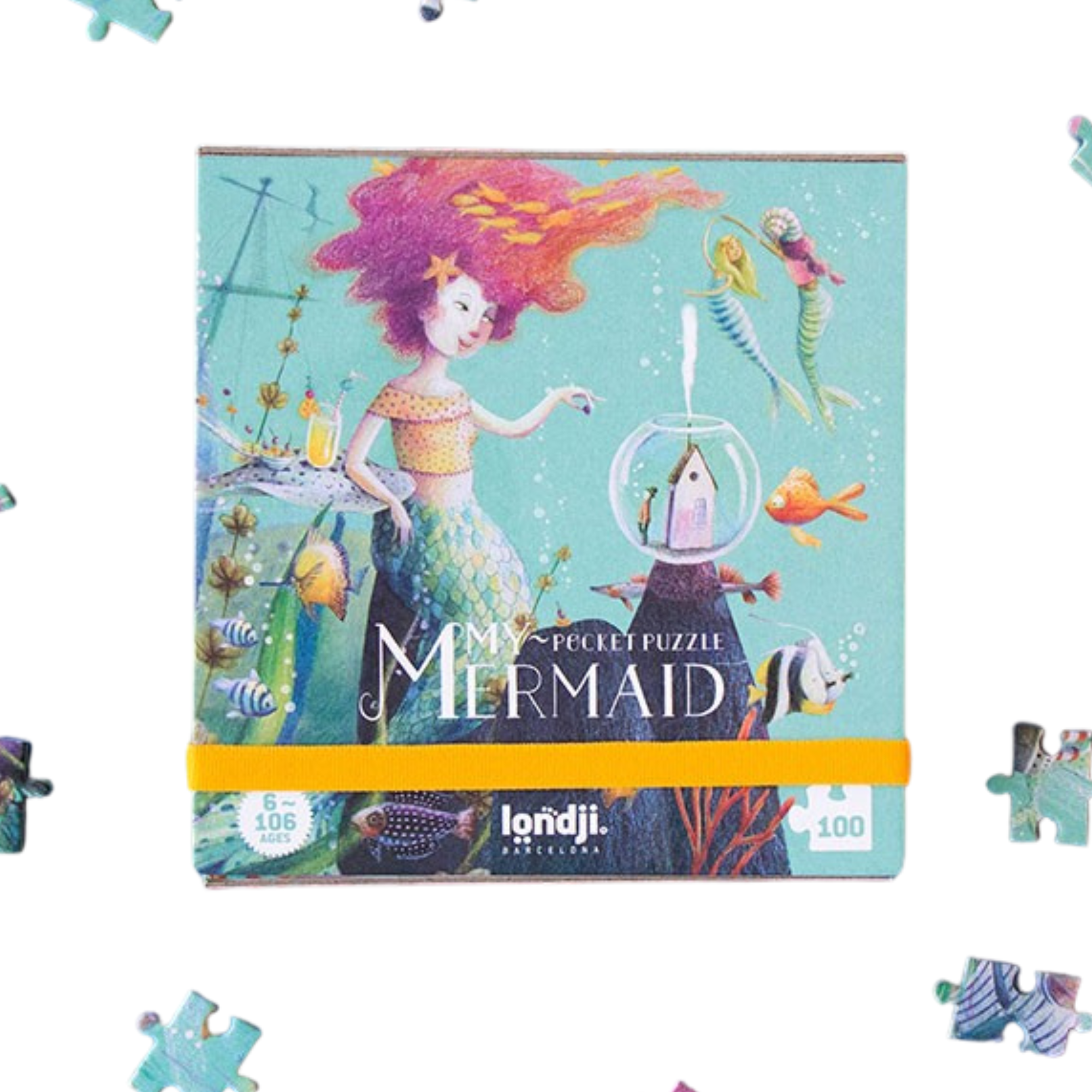 Puzzle pocket: my mermaid