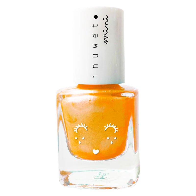 Esmalte Uñas NEÓN a base de agua INUWET · Naranja