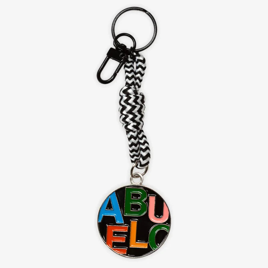 Llavero metálico para abuelo