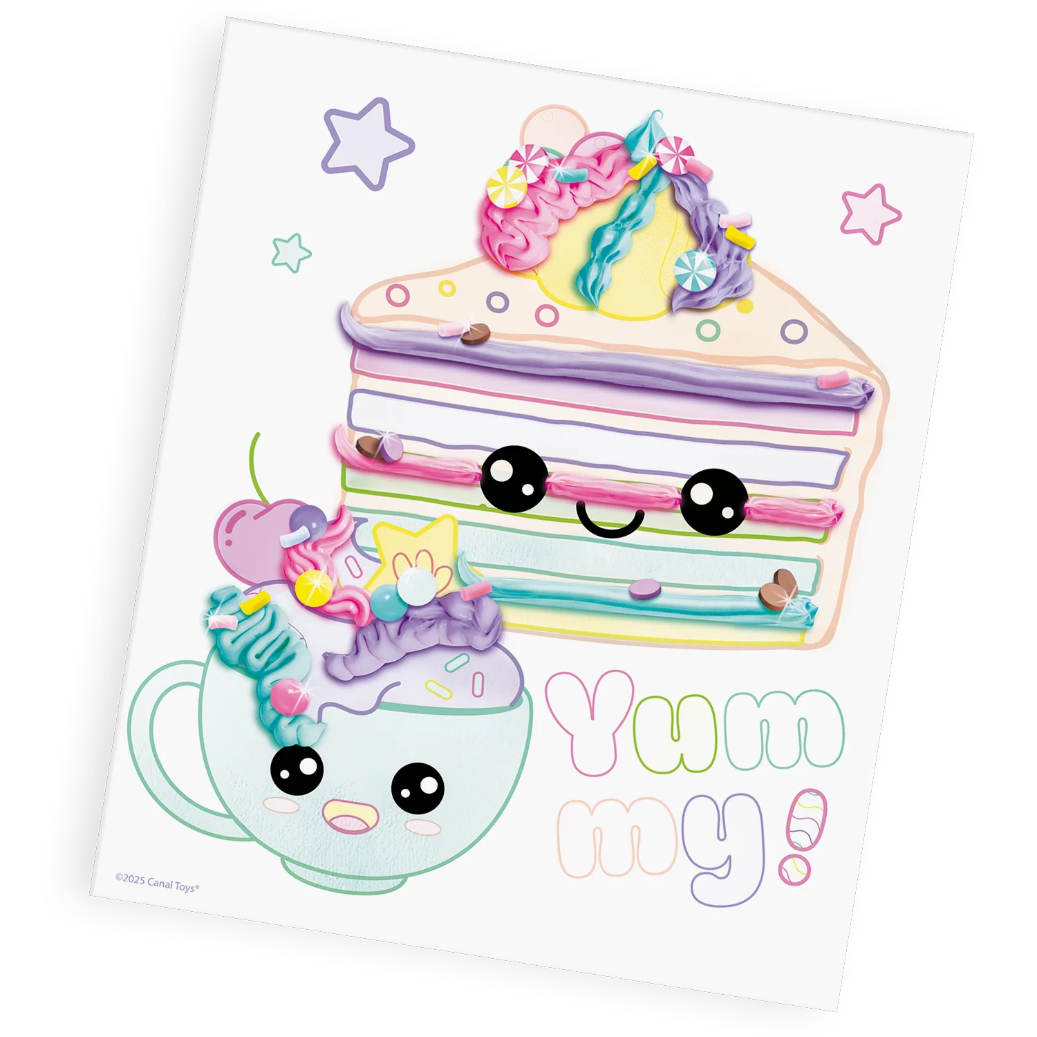 Fluffy paint kit ¡efecto 3D!