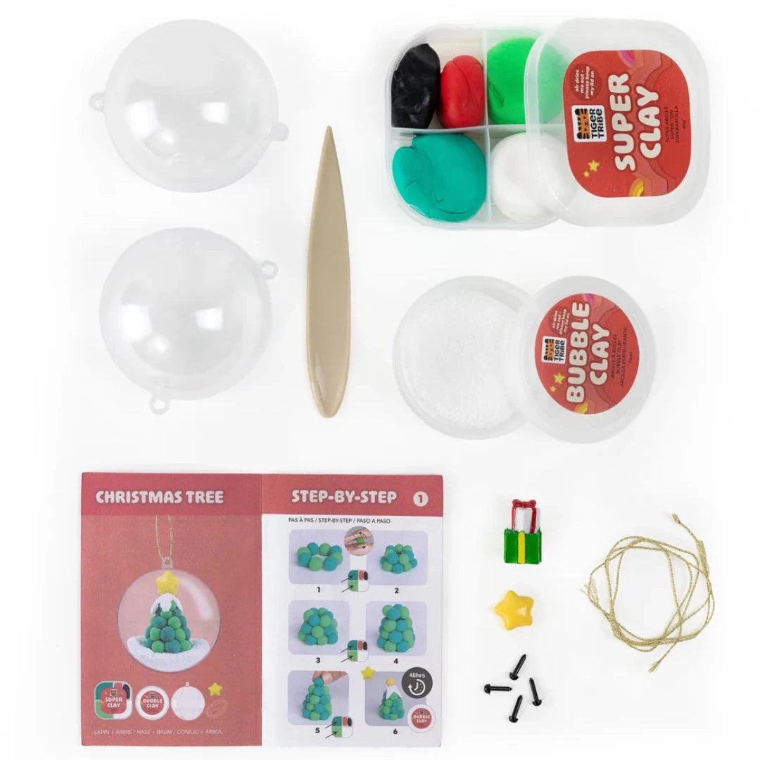 Crea tus bolas de navidad con CLAY PLAY
