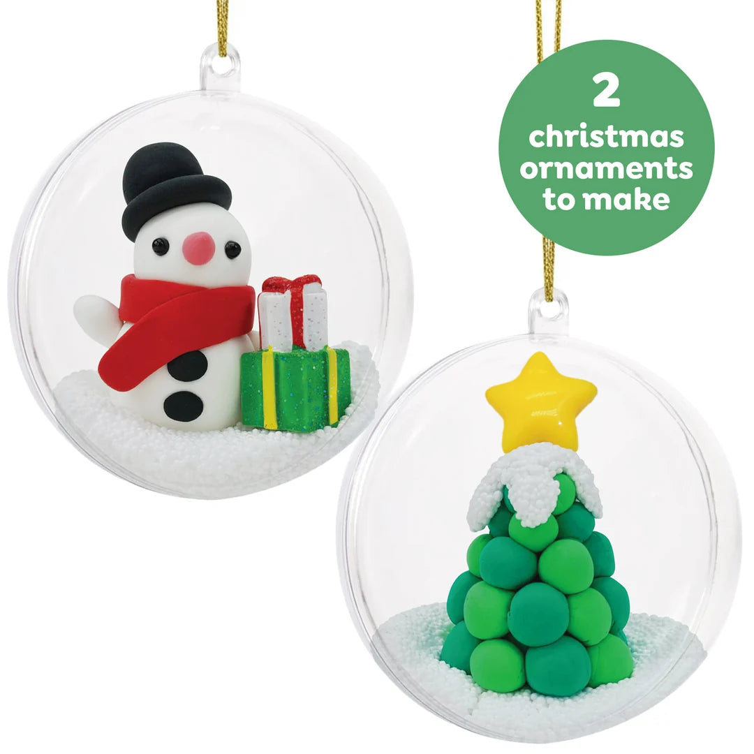 Crea tus bolas de navidad con CLAY PLAY