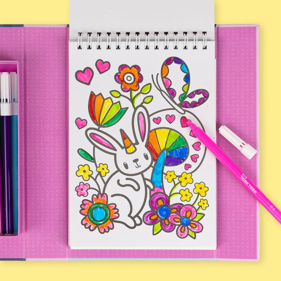 Colouring set · magical creatures