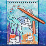 Colouring Set · Shimmer sea life