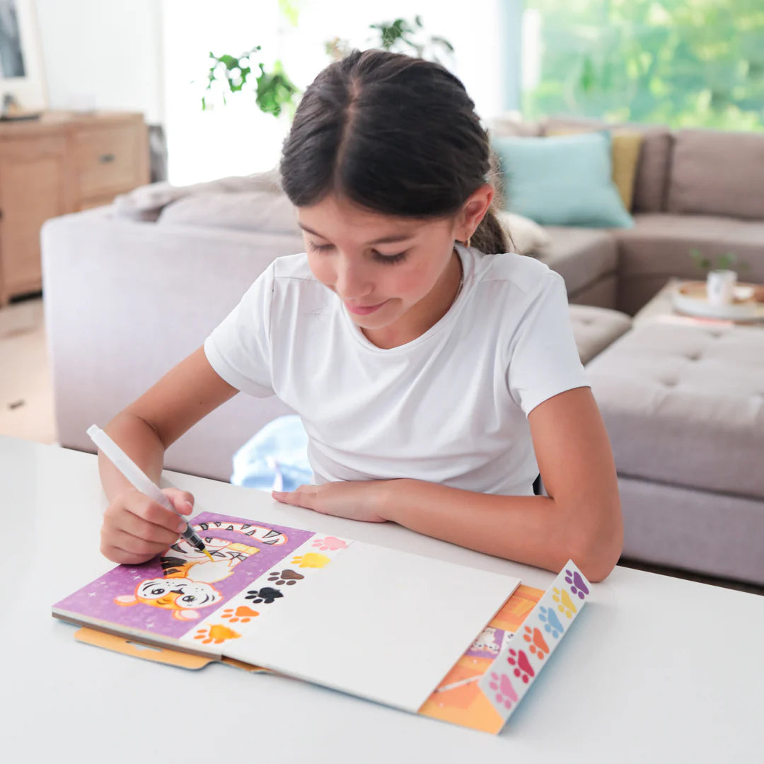 Pinta con acuarelas · unicornios