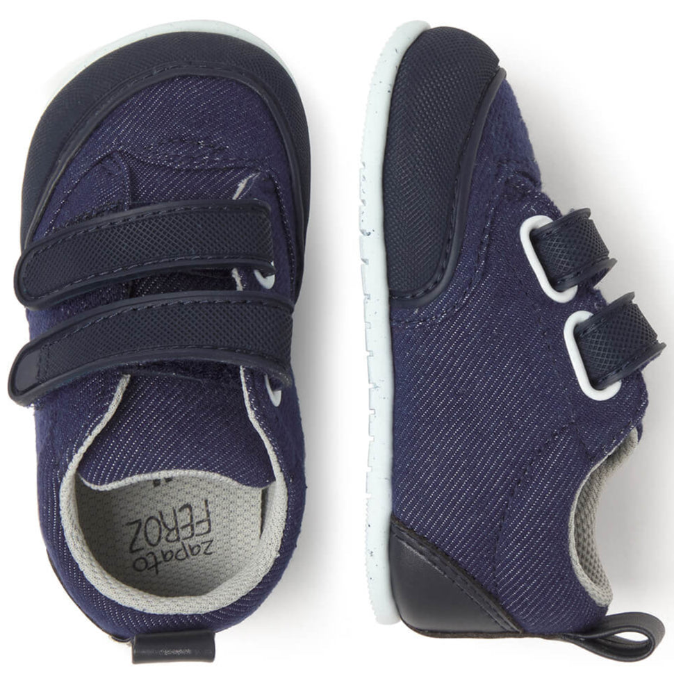 Zapato Feroz ALDAIA azul tejano SS25