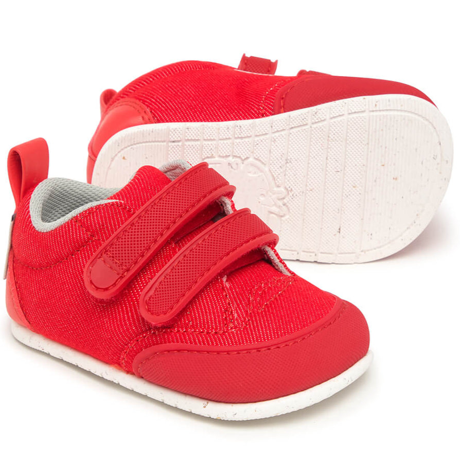 Zapato Feroz ALDAIA rojo tejano SS25