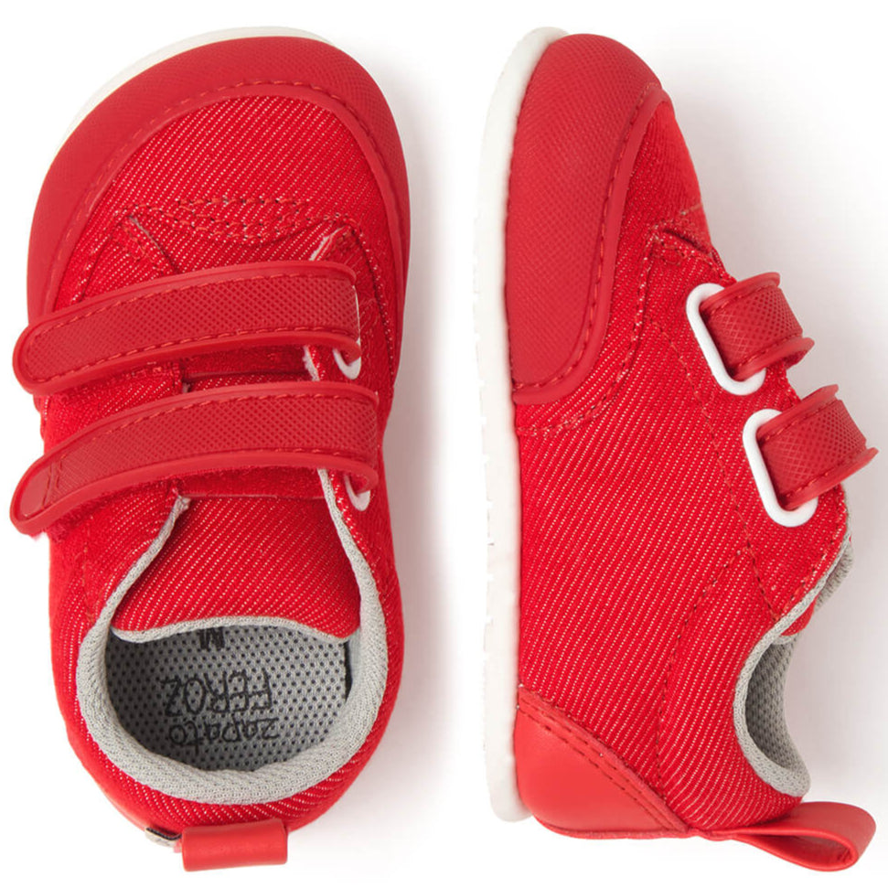 Zapato Feroz ALDAIA rojo tejano SS25
