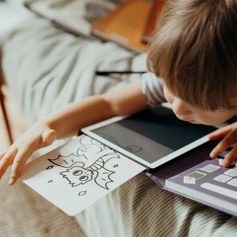 Tableta para dibujar con plantillas KIDYDRAW MINI · piratas
