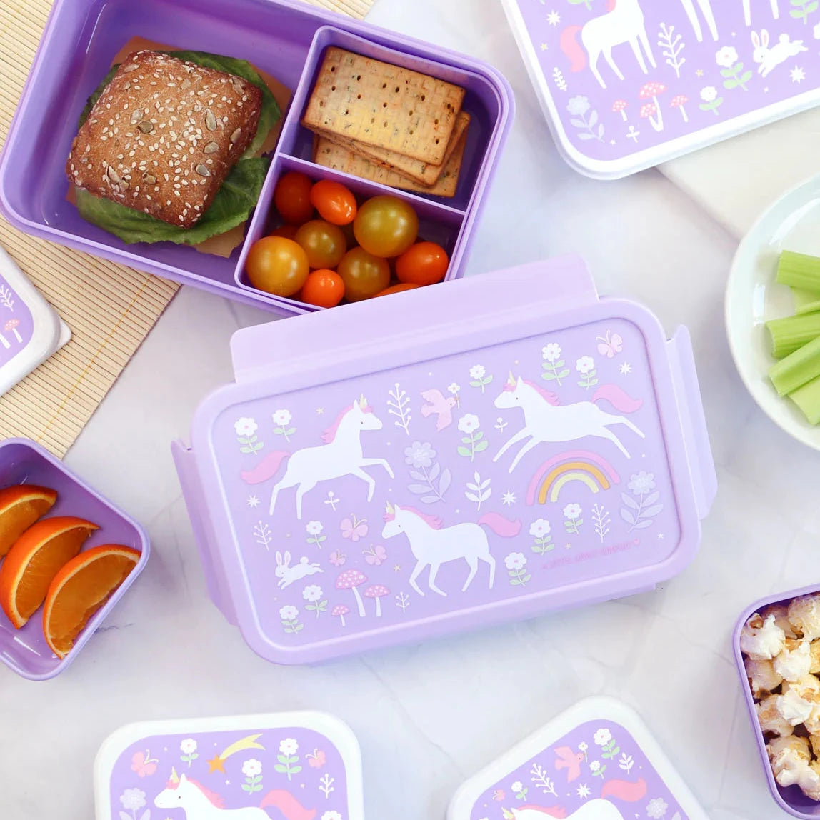 Fiambrera BENTO ALLC · unicornios