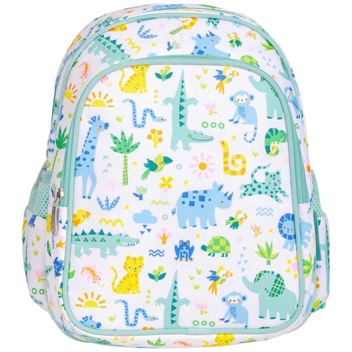 Mochila infantil con bolsillo térmico ALLC · jungla
