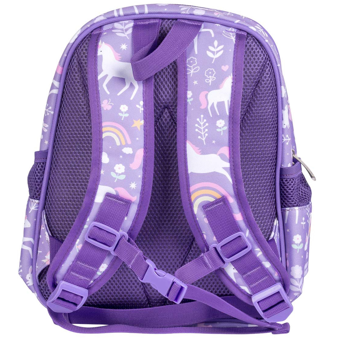 Mochila infantil con bolsillo térmico ALLC · unicornios