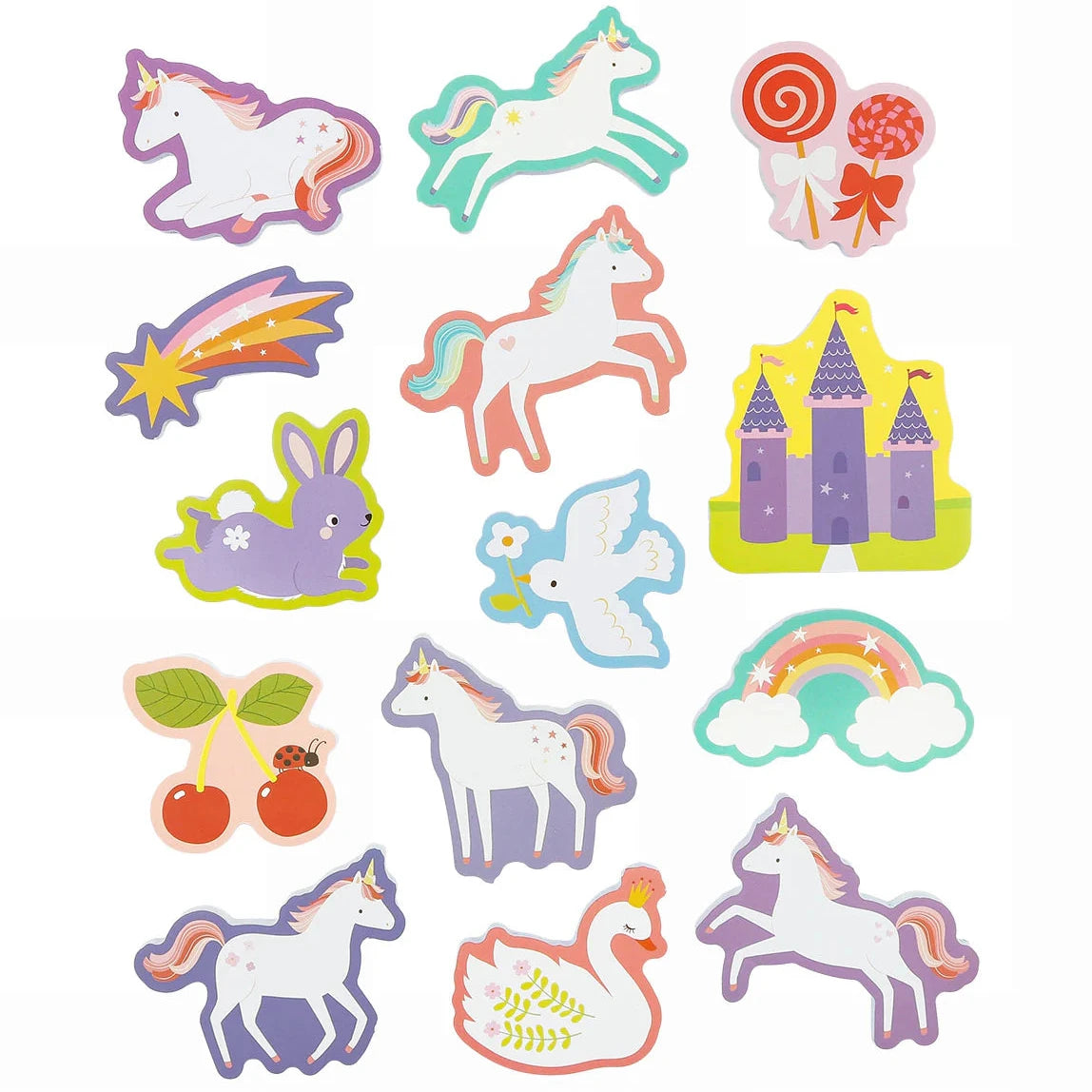 Juguete foam para la bañera · unicornios