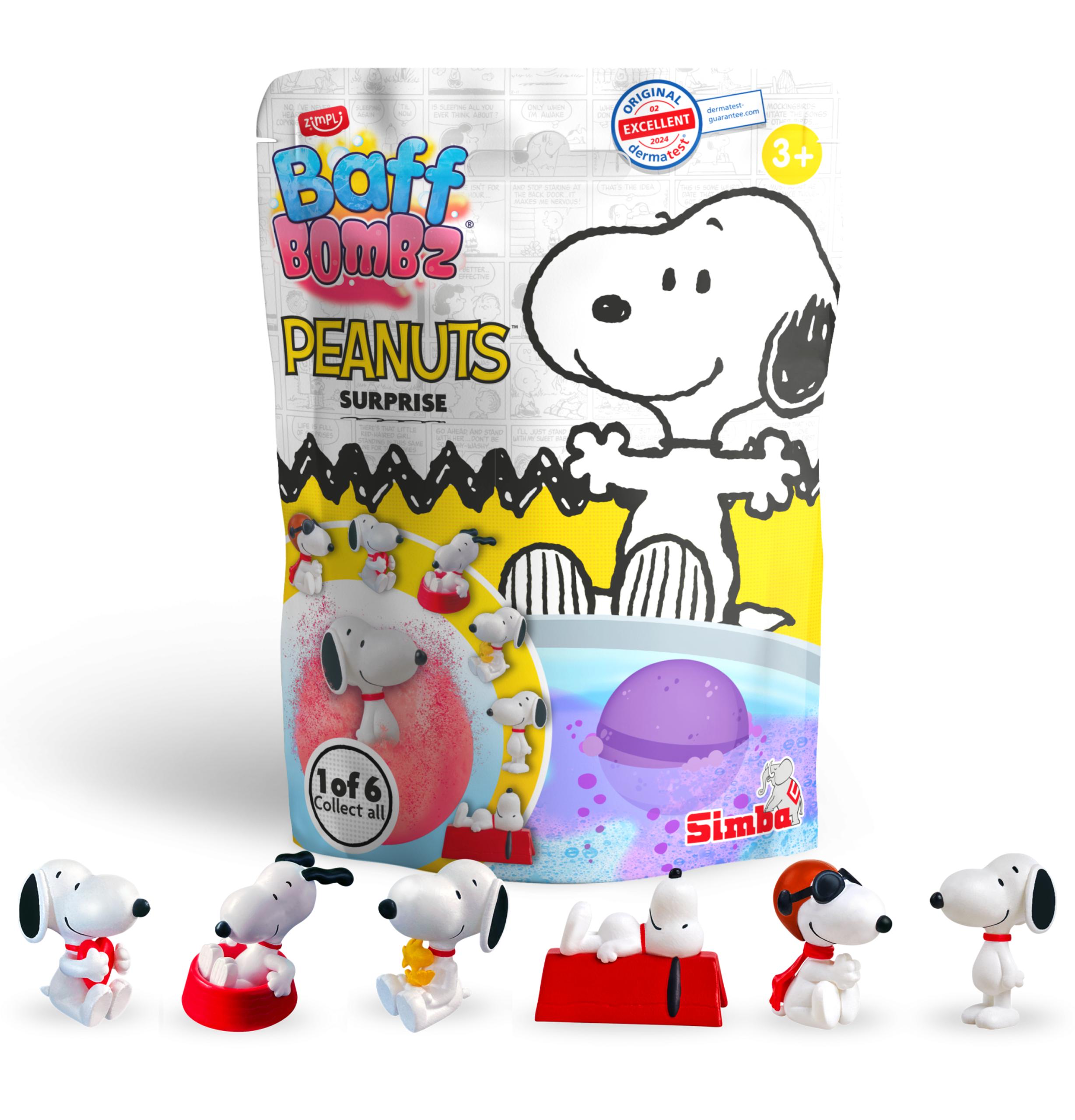 Bomba de baño SNOOPY ¡sorpresa!