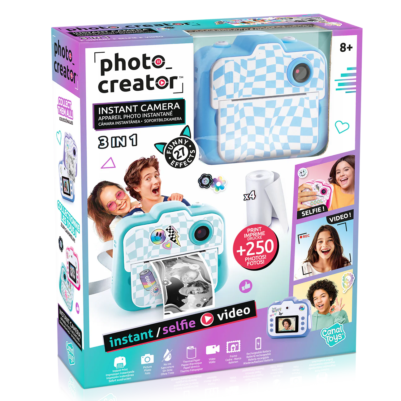 Cámara instantanea PHOTO CREATOR