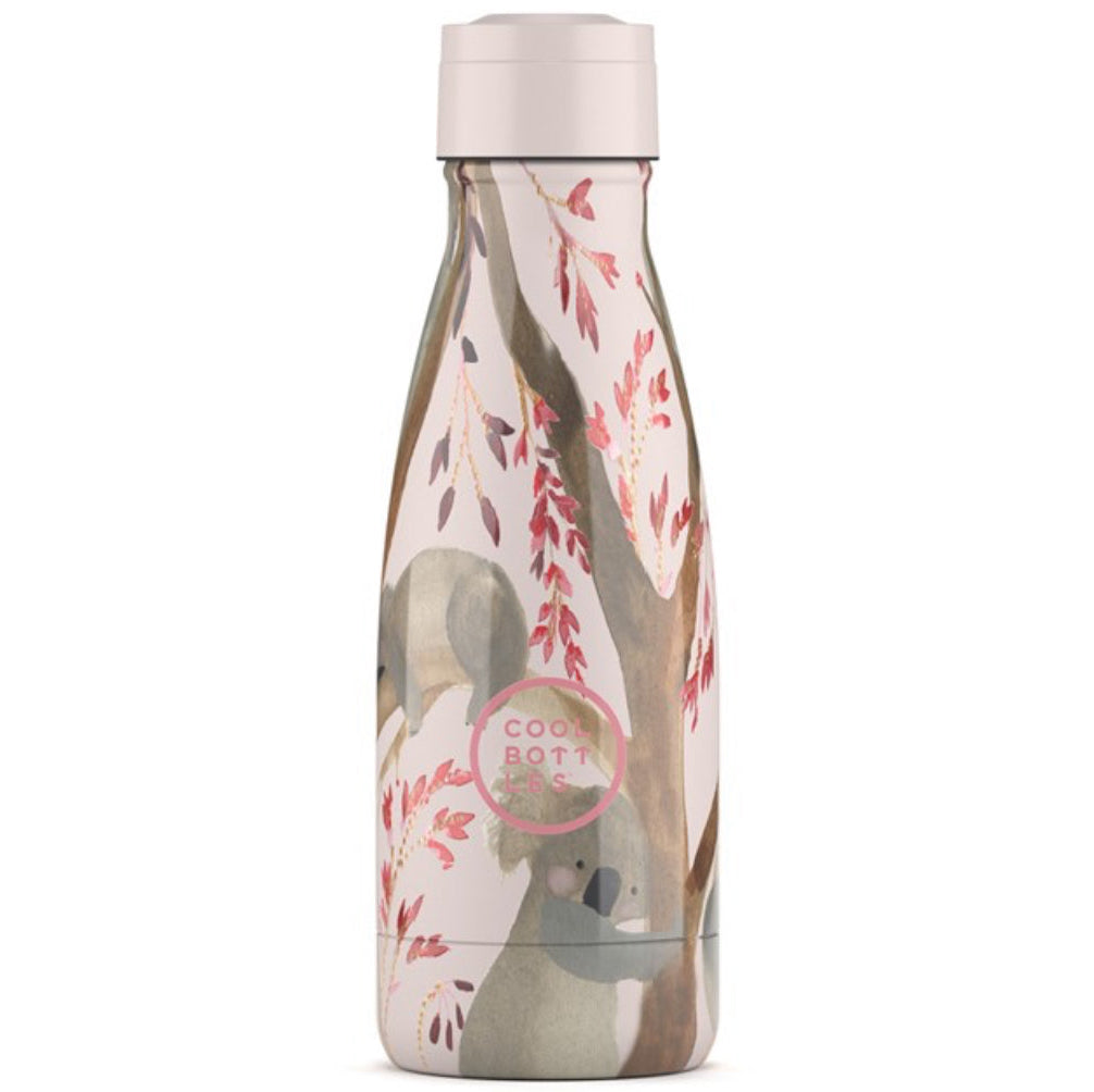 Botella de acero con pajita 260 ml. · koala Hugo
