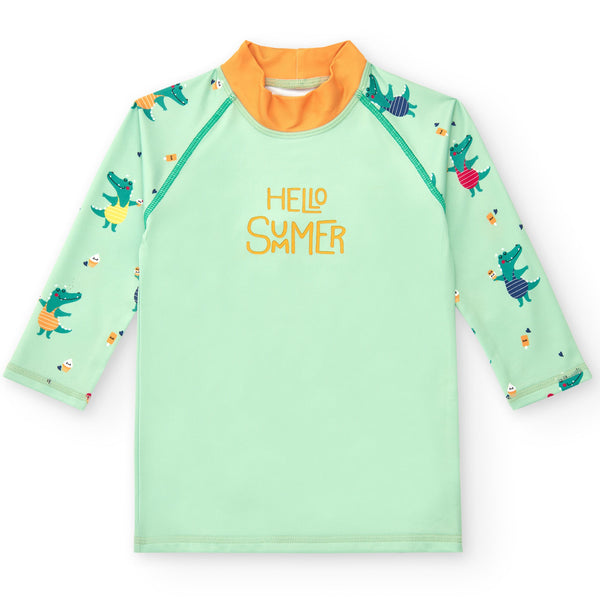 Camiseta BTBOX UPF50+ MANGA LARGA · cocodrilos
