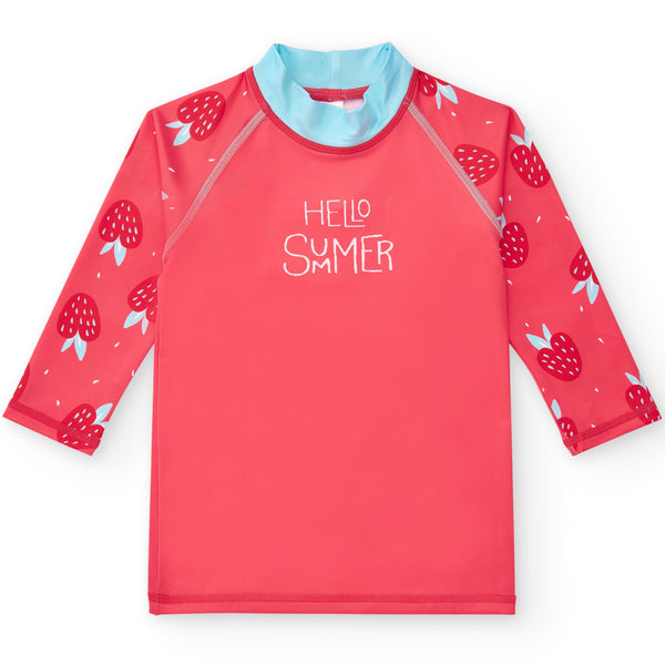 Camiseta BTBOX UPF50+ MANGA LARGA · strawberries