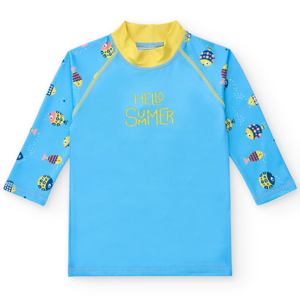 Camiseta BTBOX UPF50+ MANGA LARGA · peces