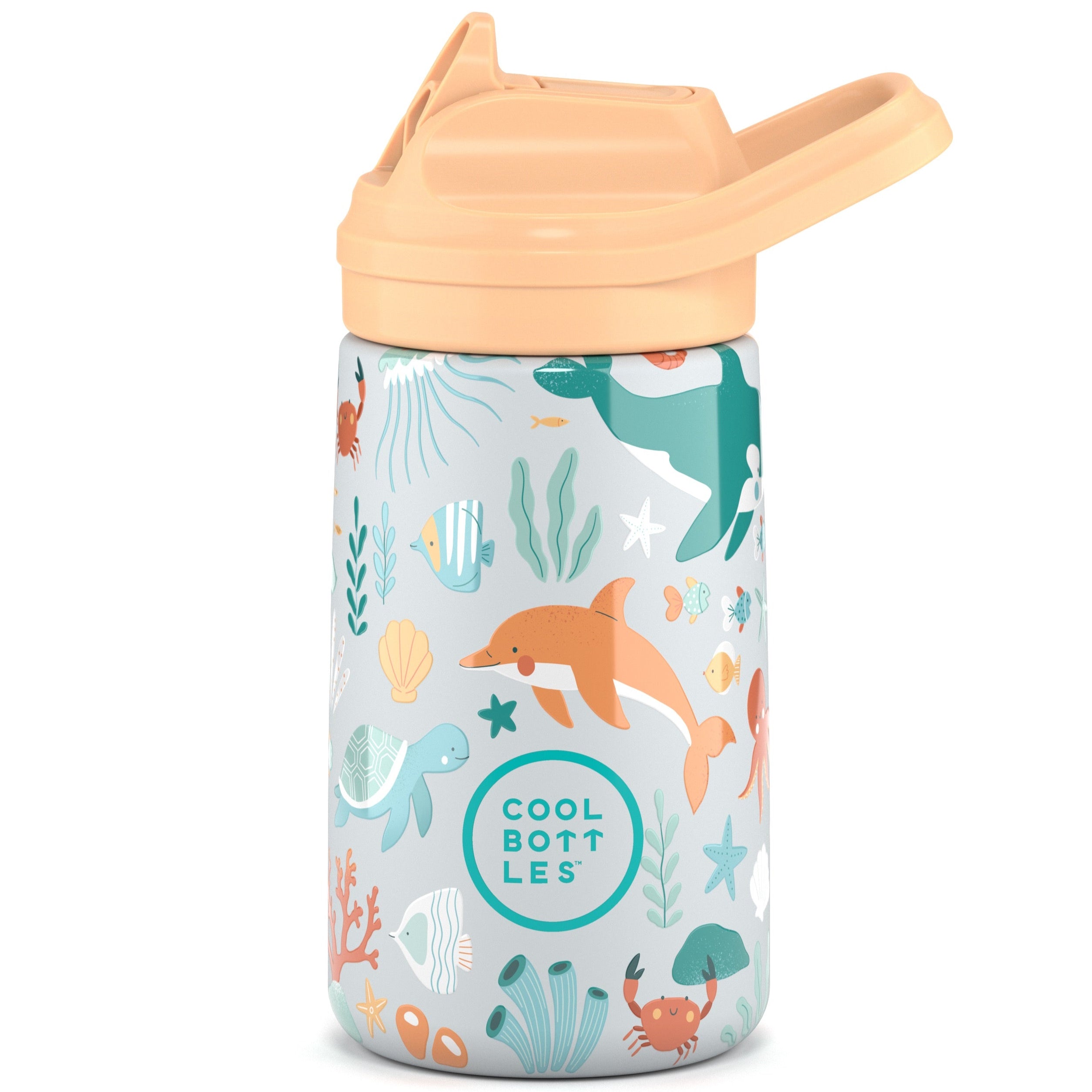Botella de acero KIDDIE 350 ml.· underwater world