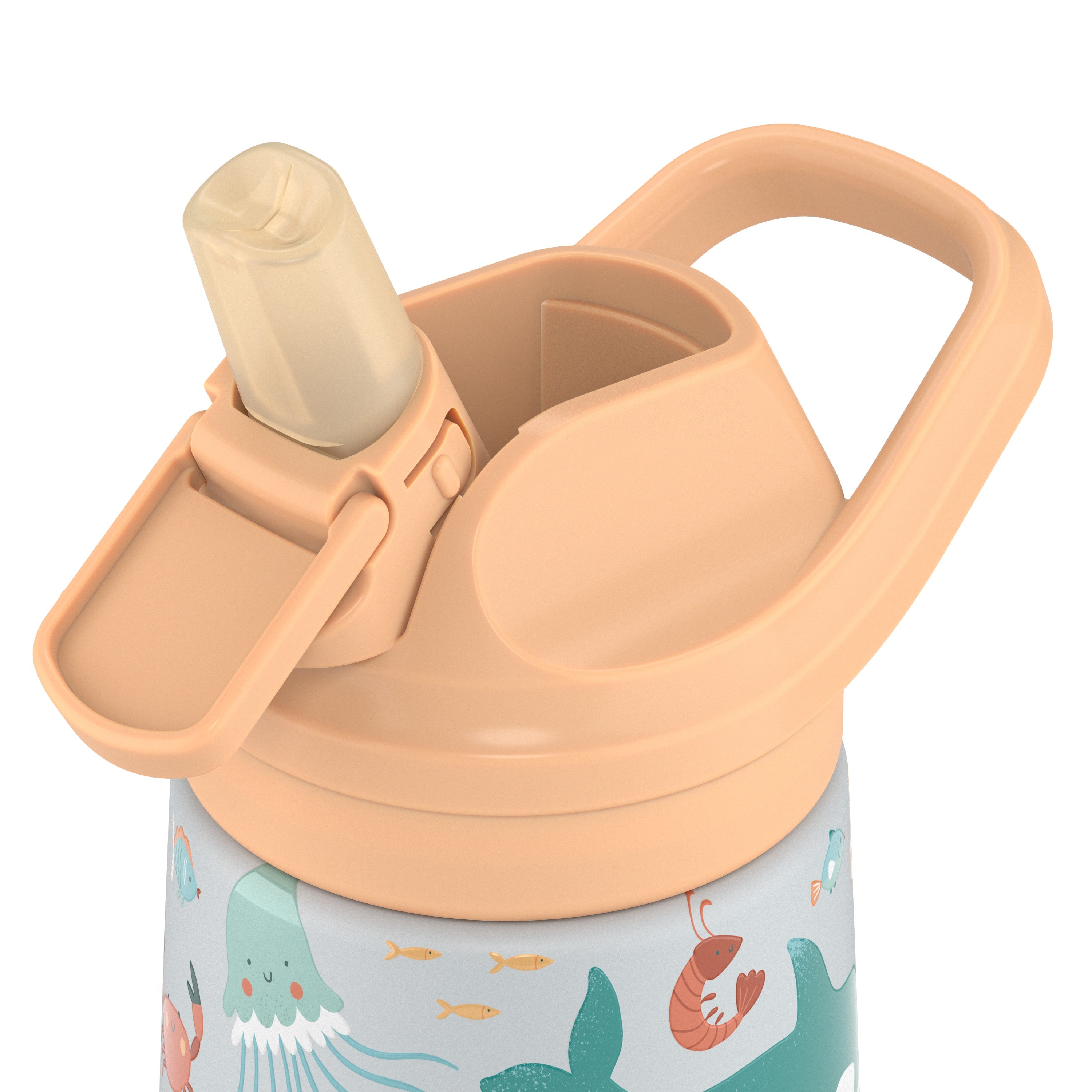 Botella de acero KIDDIE 350 ml.· underwater world