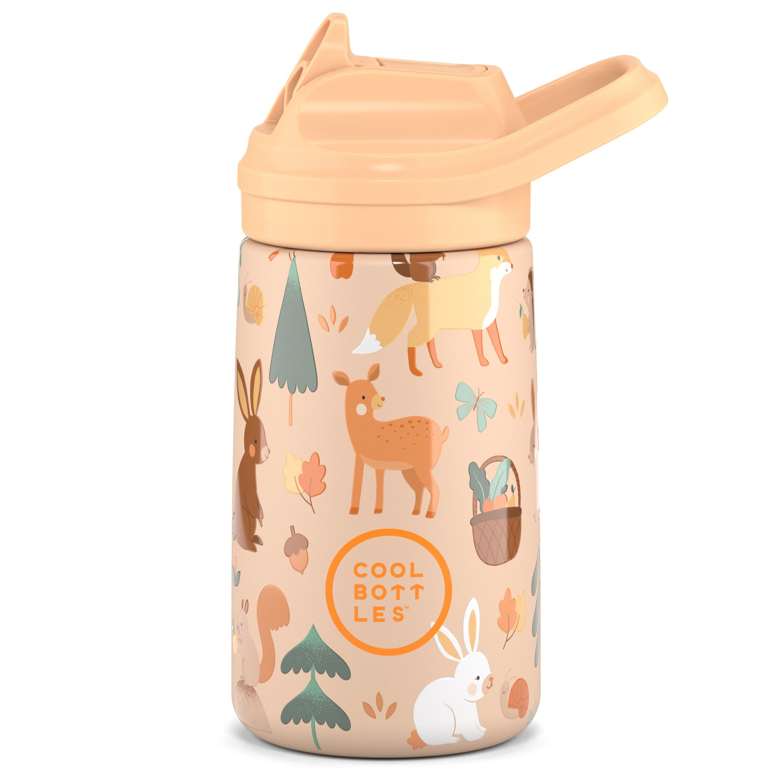 Botella de acero KIDDIE 350 ml.· woodland buddies