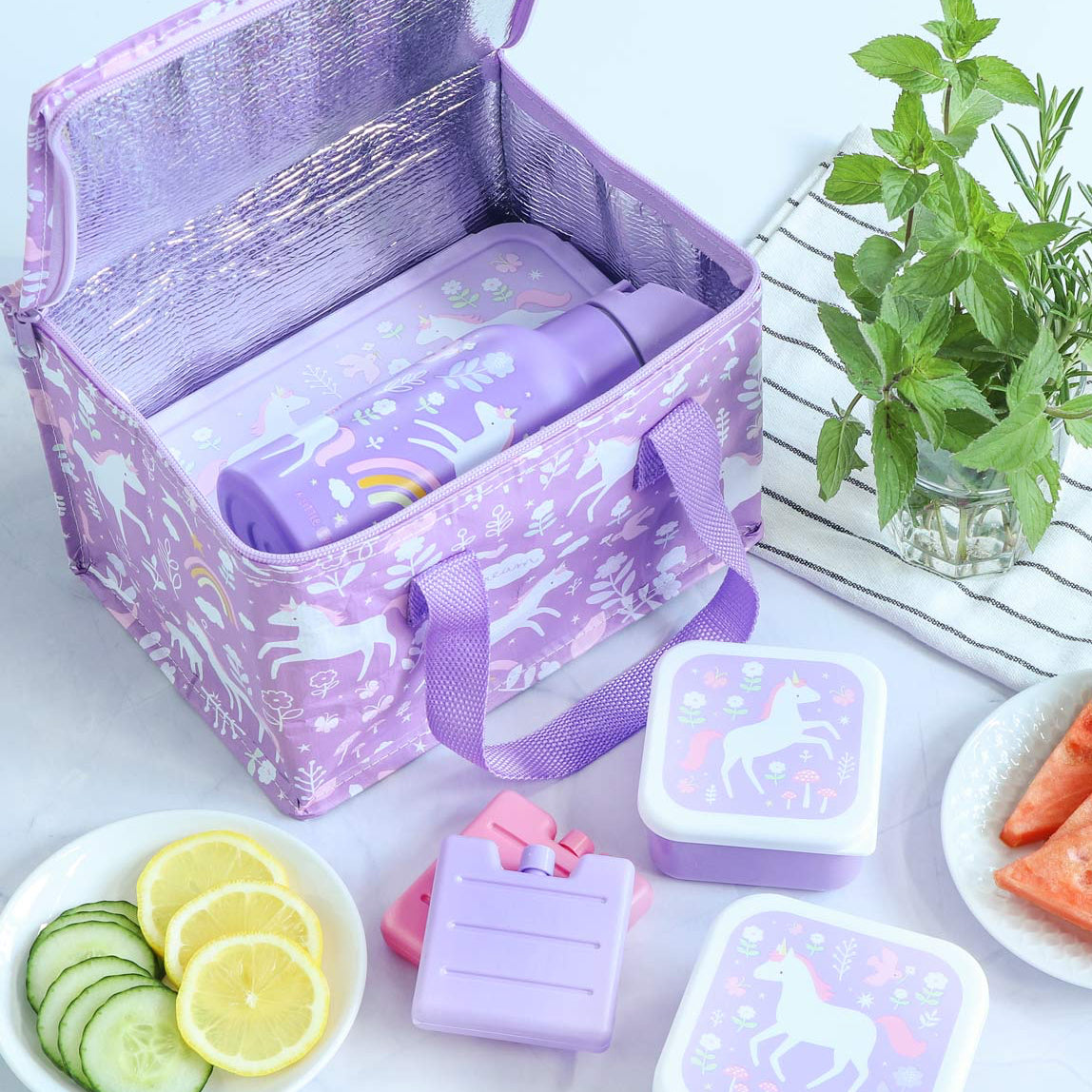 Bolsa térmica ALLC · unicornios