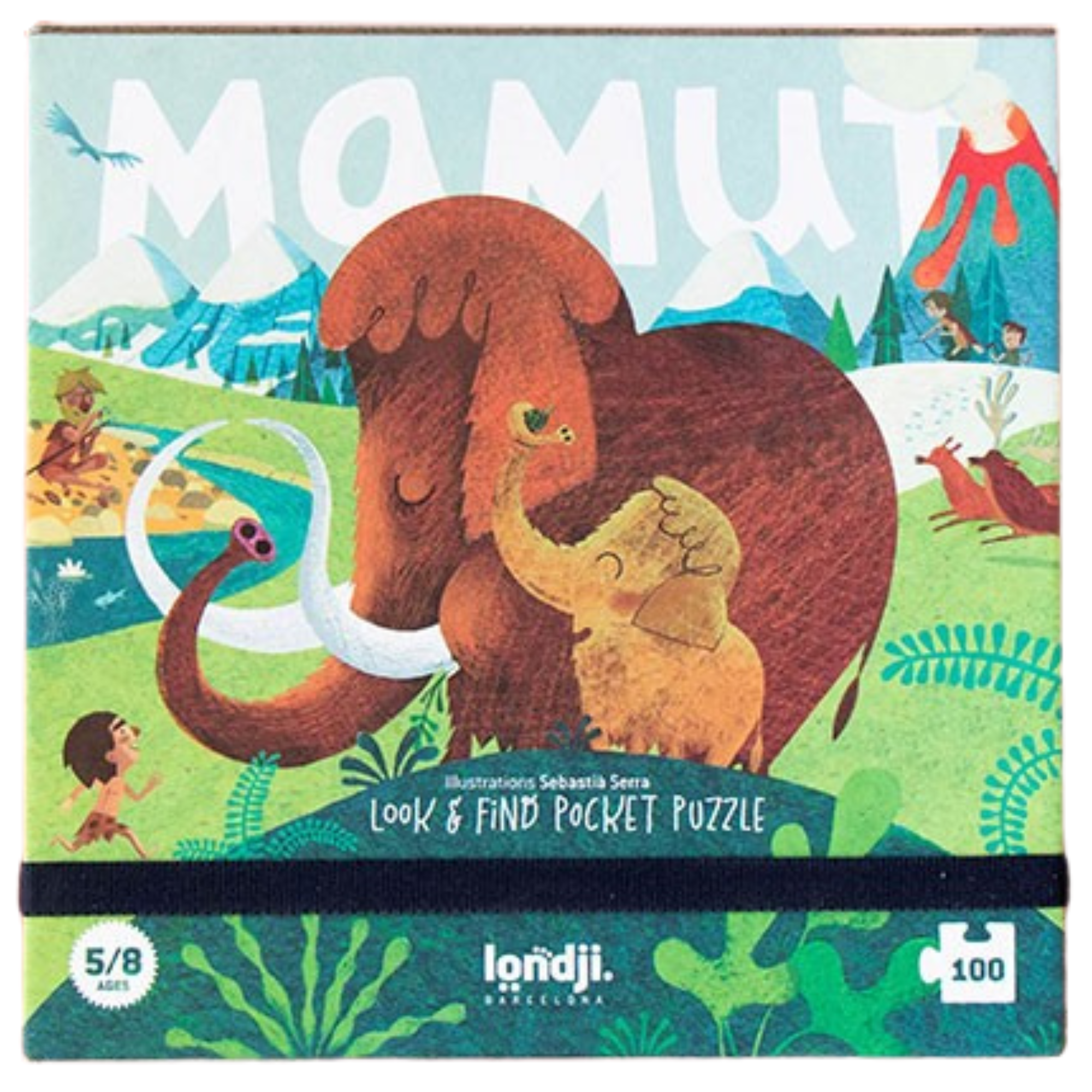 Puzzle pocket: mamut