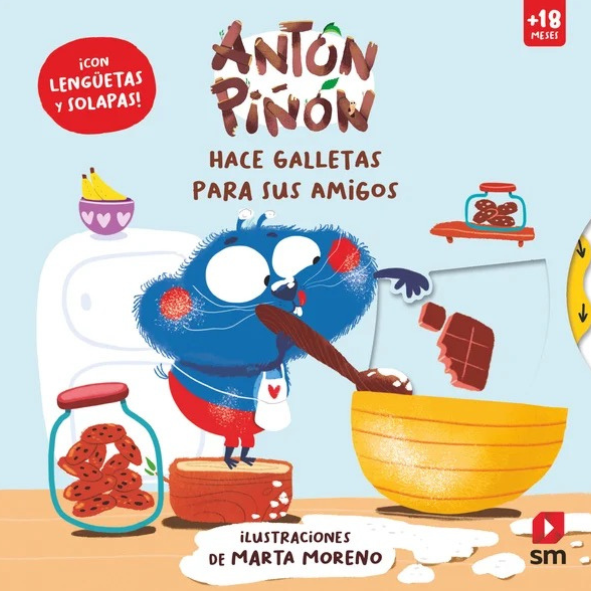 Antón Piñón hace galletas para sus amigos