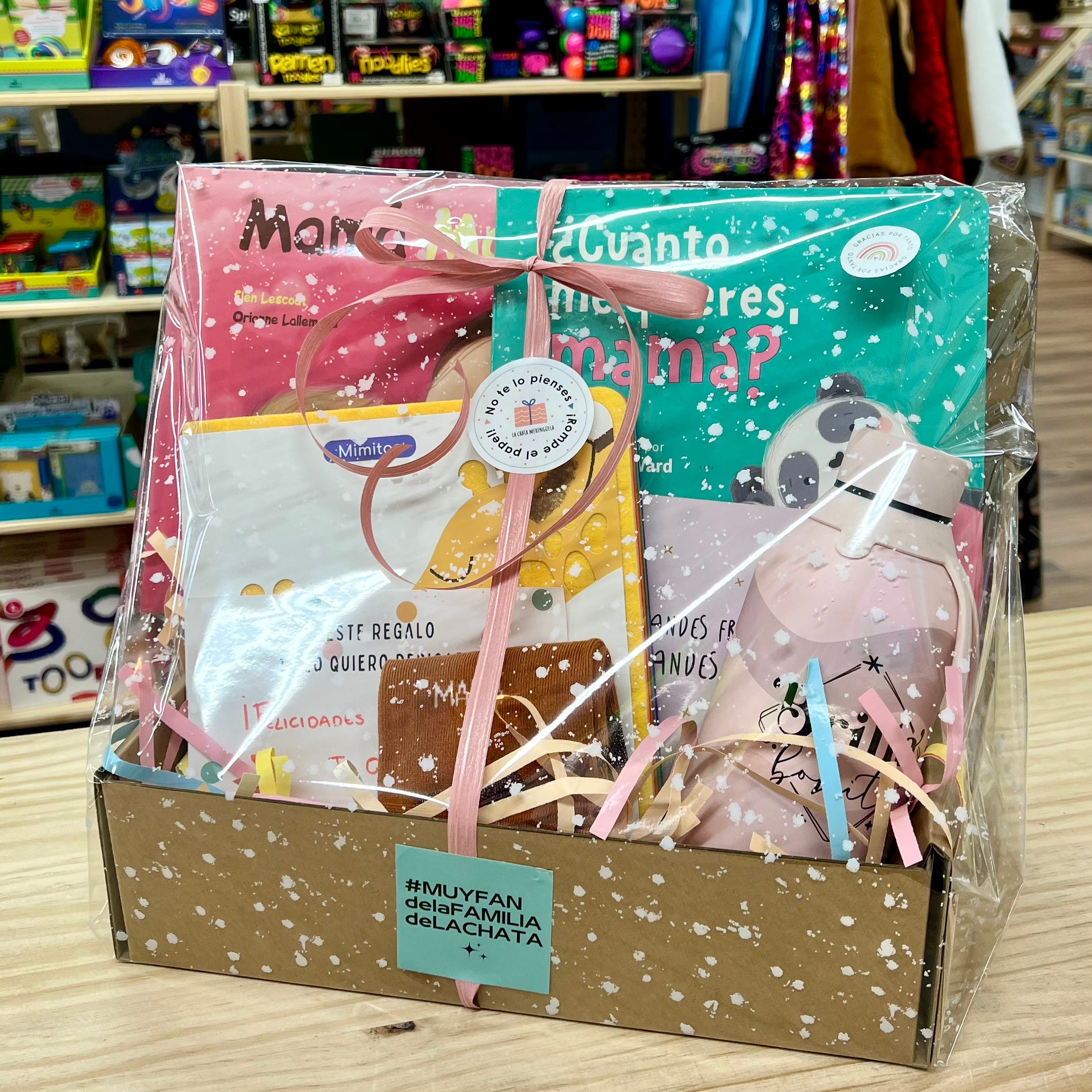 Cesta para mamá de 4 años