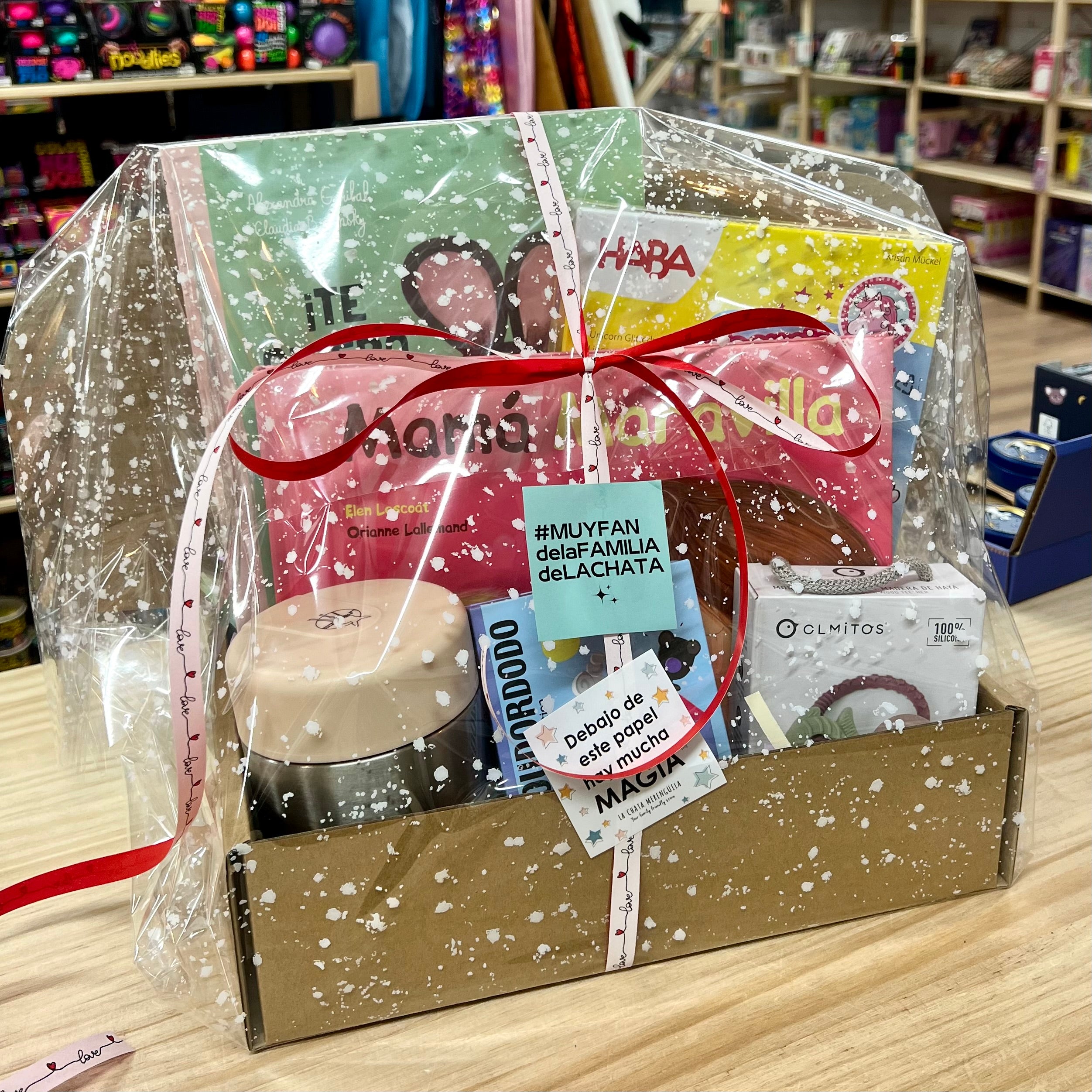 Cesta para mamá de 3 años