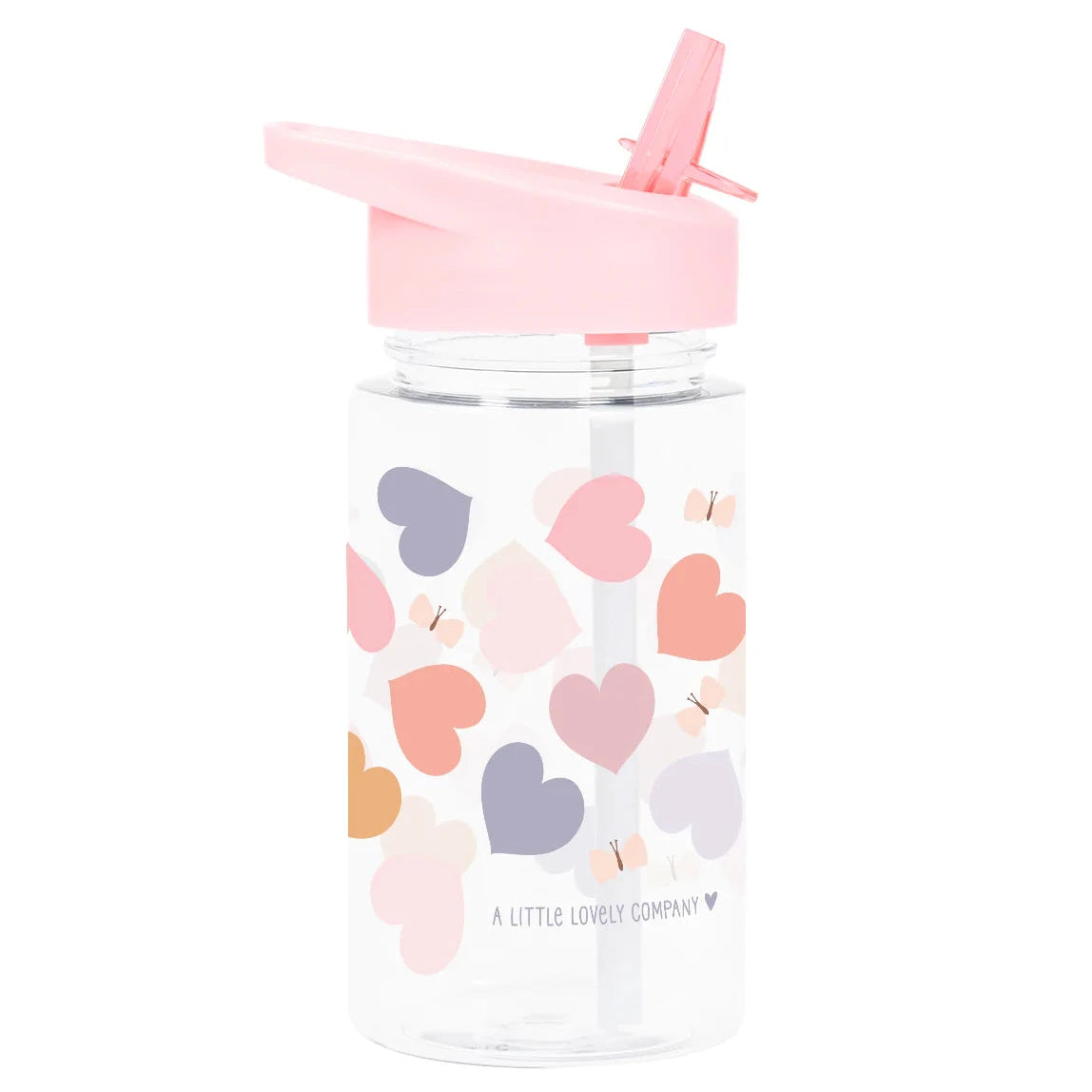 Botella de tritán ALLC 450 ml. · corazones