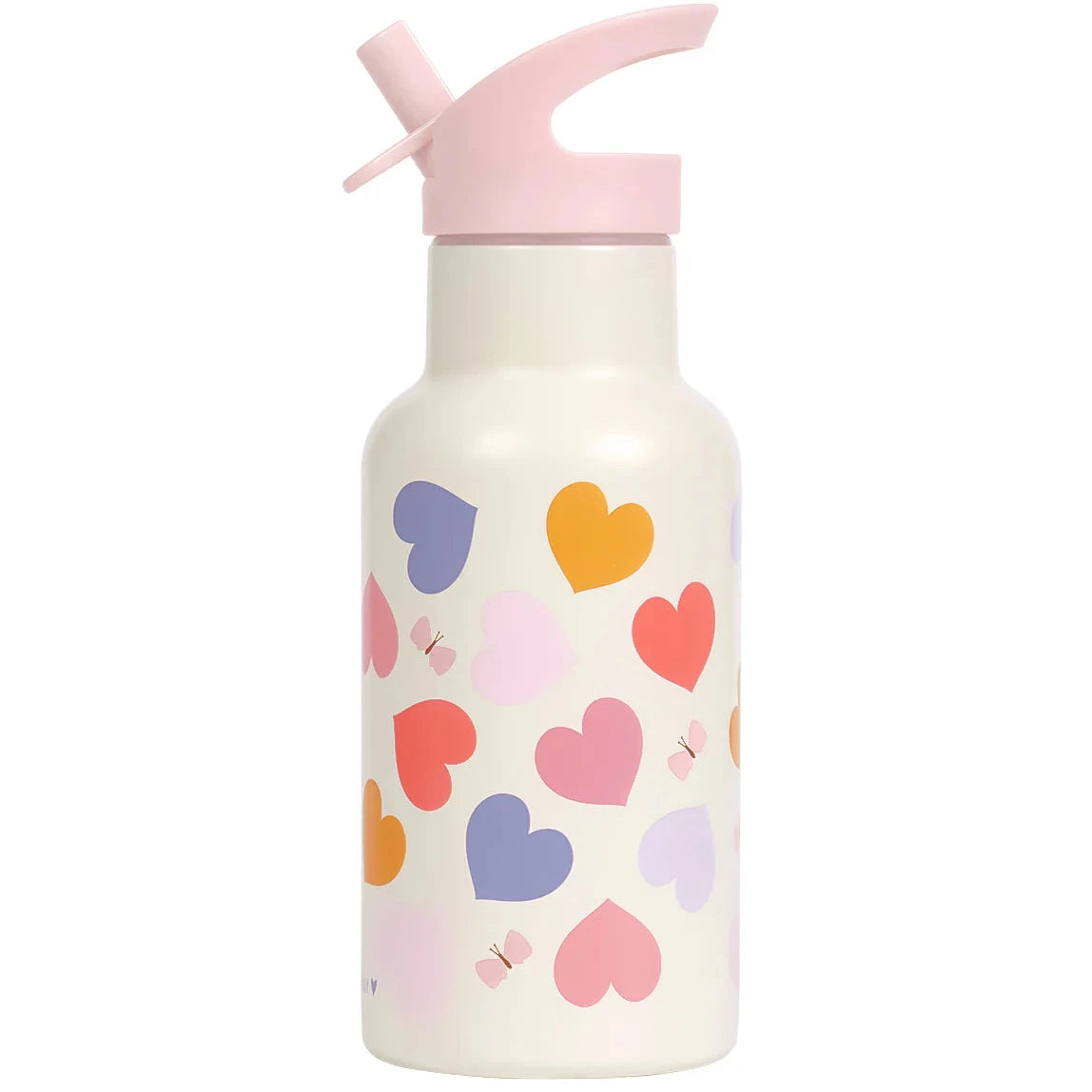 Botella de acero ALLC 350 ml. · corazones