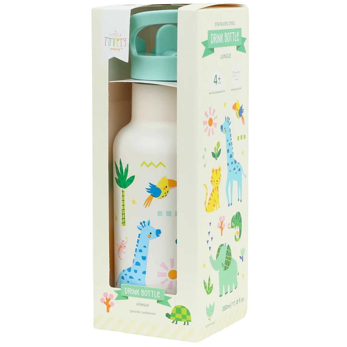 Botella de acero ALLC 350 ml. · jungla