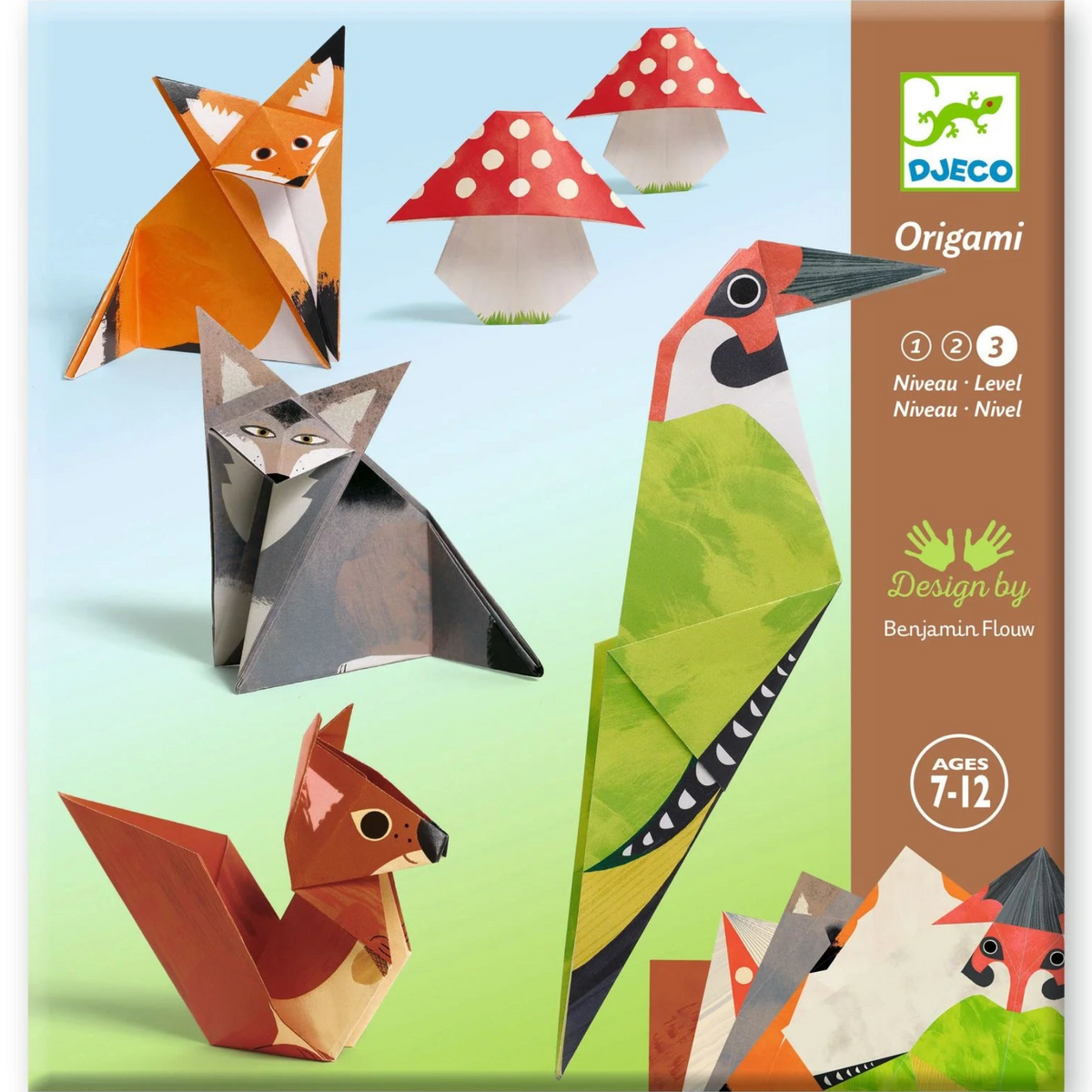 Papiroflexia ORIGAMI · un paseo por el bosque