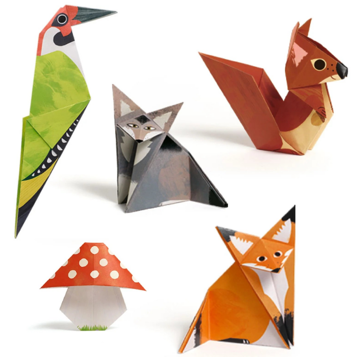 Papiroflexia ORIGAMI · un paseo por el bosque