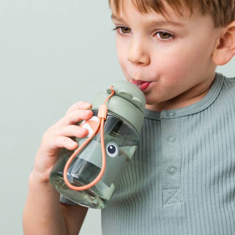 Botella de Tritán Done by Deer 280ml. · Playground Croco Green