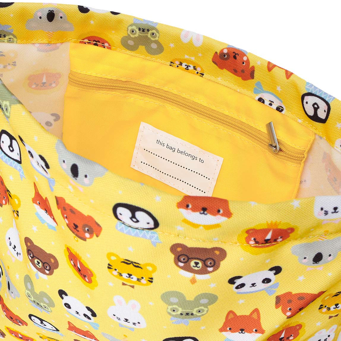 Mochila saco ALLC · animales