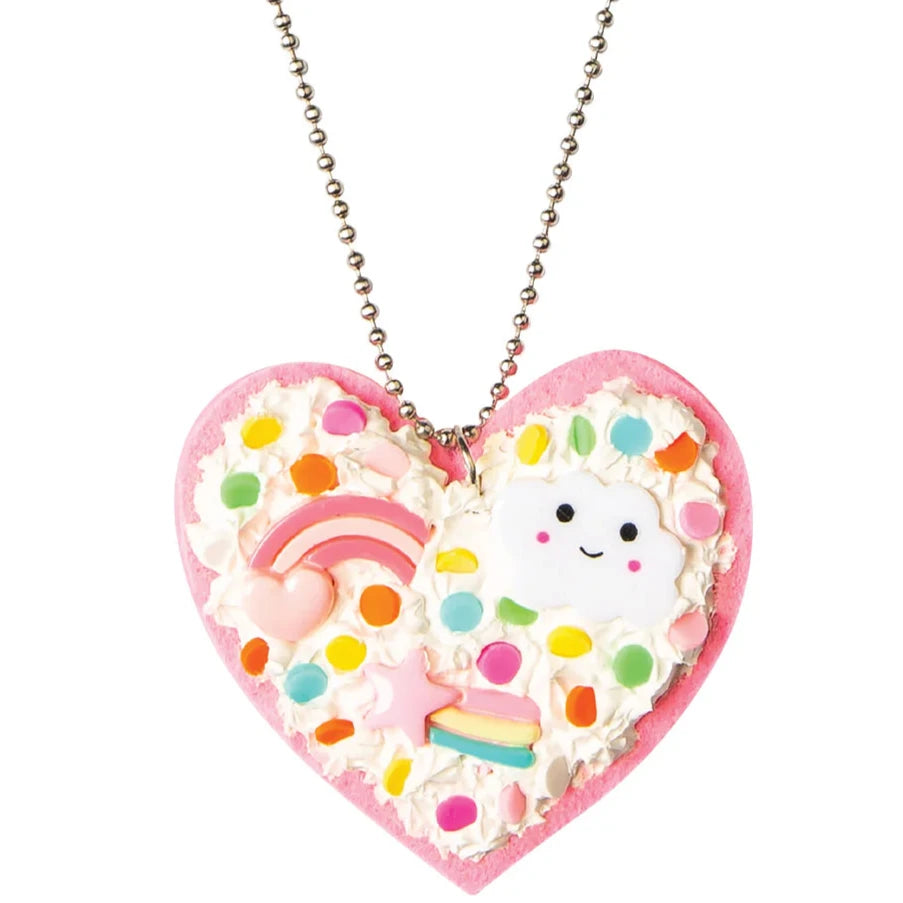 Crea y decora tu colgante corazón