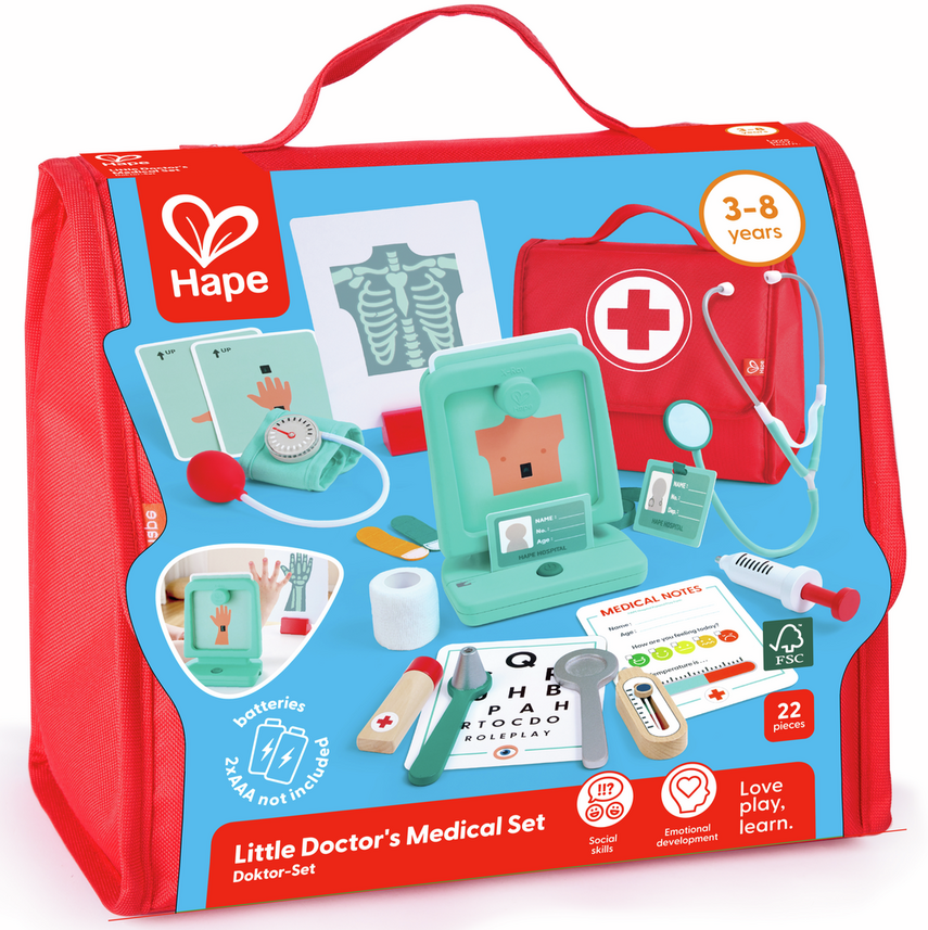 Juego de doctor y doctora para peques
