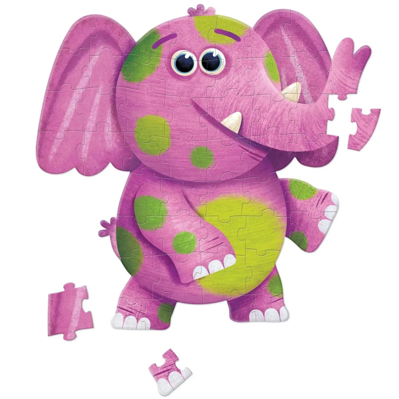 Puzzle JUMBO elefante: 48 piezas