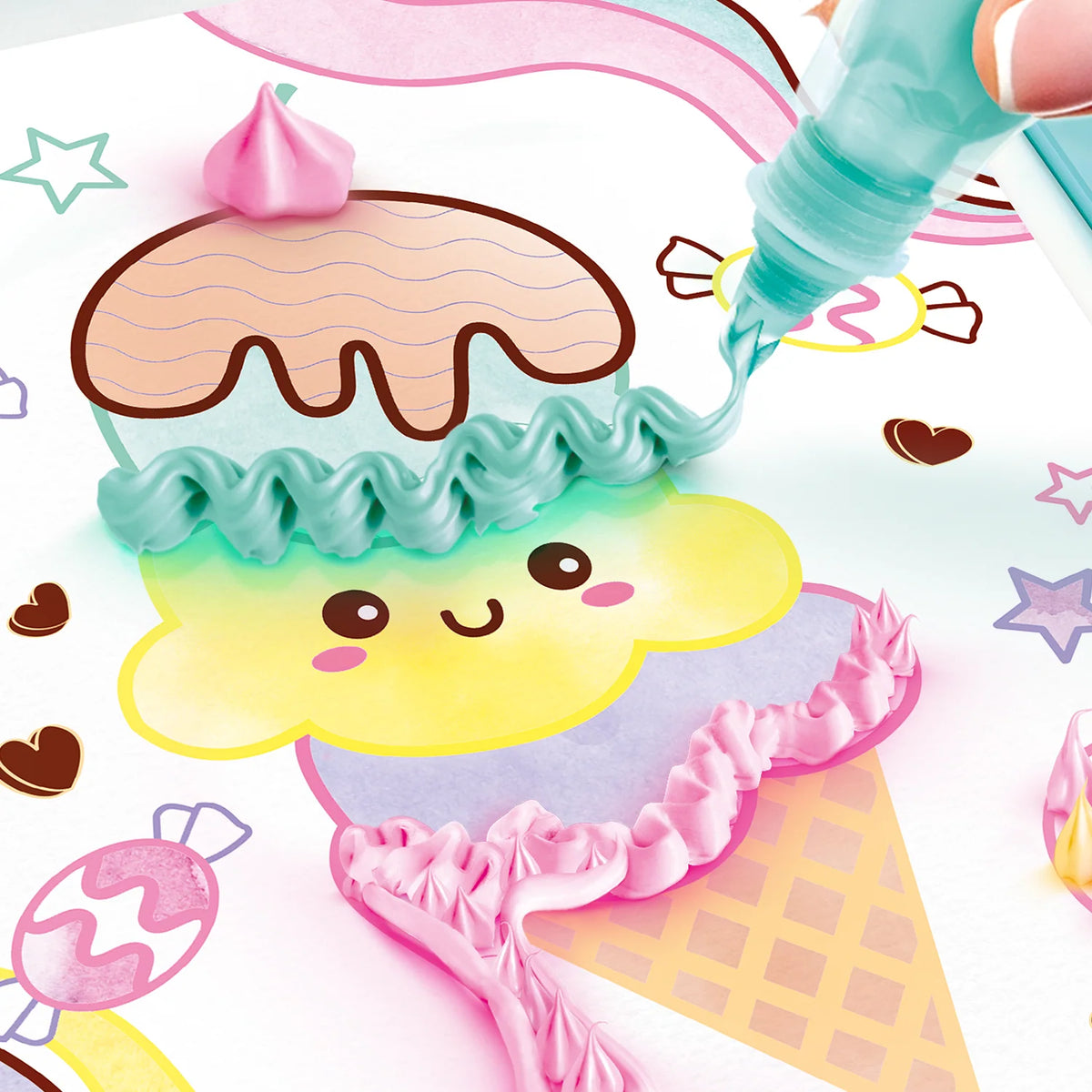 Estudio de acuarelas con FLUFFY PAINT 3D