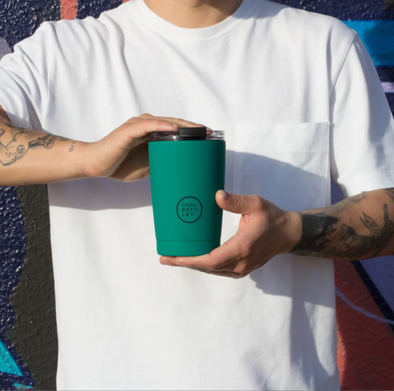 Vaso de acero inoxidable térmico THE TUMBLERS 330ml.