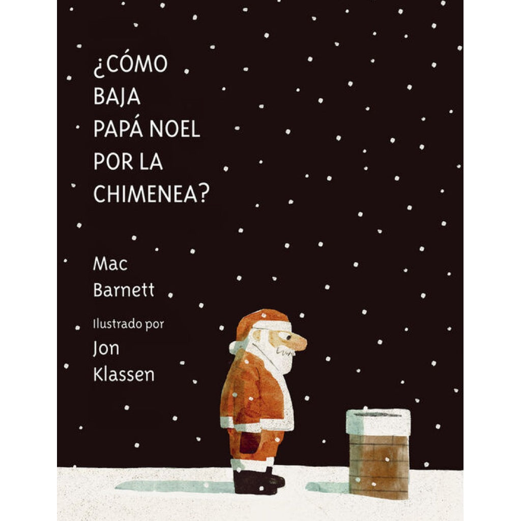 ¿Cómo baja Papá Noel por la chimenea?