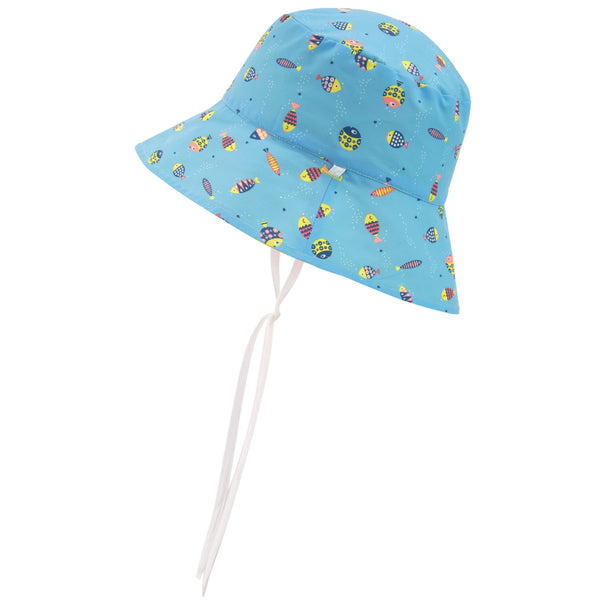 Sombrero reversible BTBOX UPF50+ · peces